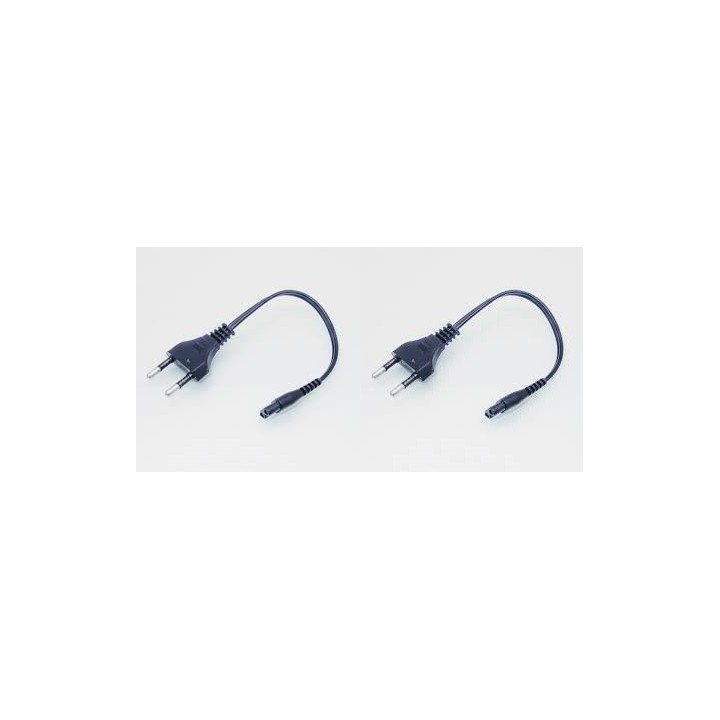 2 Cargador universal euro cable 220v 110v KSG001 para arma eléctrica taser S31 YH-928-58 TW-928 519