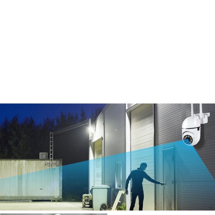 Outdoor PTZ IP Überwachungskamera WIFI hd 2MP/1080P Wireless Zoom x4 Nacht ia Audio