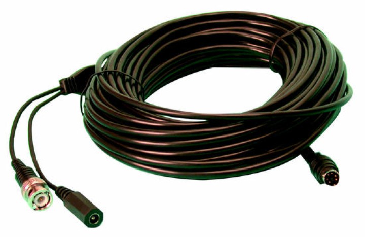 Schnur fur videokamera ckv ckve ckvb ckvso mini din stecker bnc stecker 20m jr international - 1