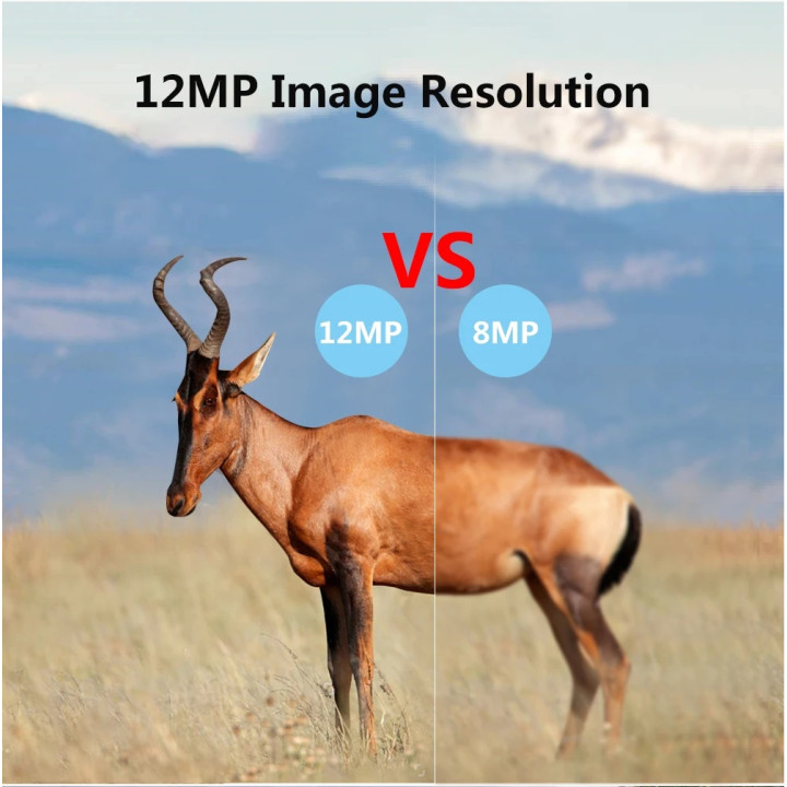 12MP 1080P Hunting Camera 850nm IR LED IP54 Waterproof Trail Camera Photo Traps Night Vision HT001B