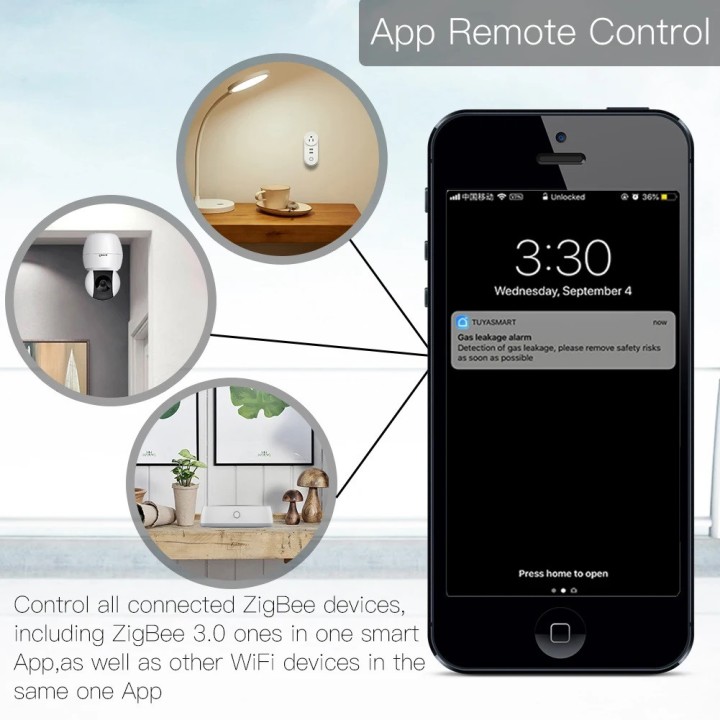 Puerta de enlace inalámbrica Tuya, puente multimodo con cable, Bluetooth, Control remoto, malla, Smart Life, google home