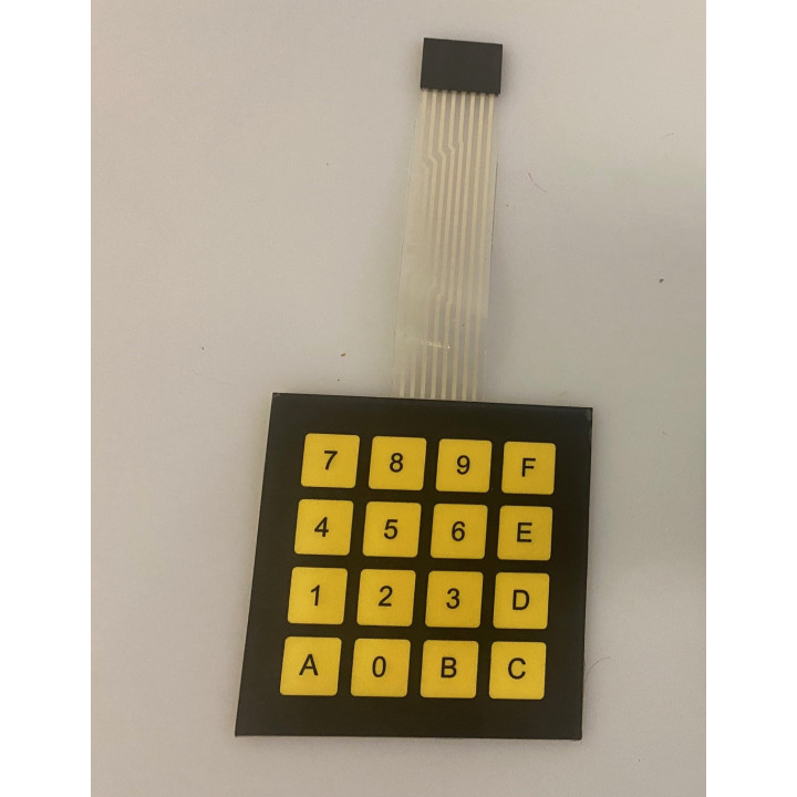 Apen teclado membrana 16 teclas coapccm16tr