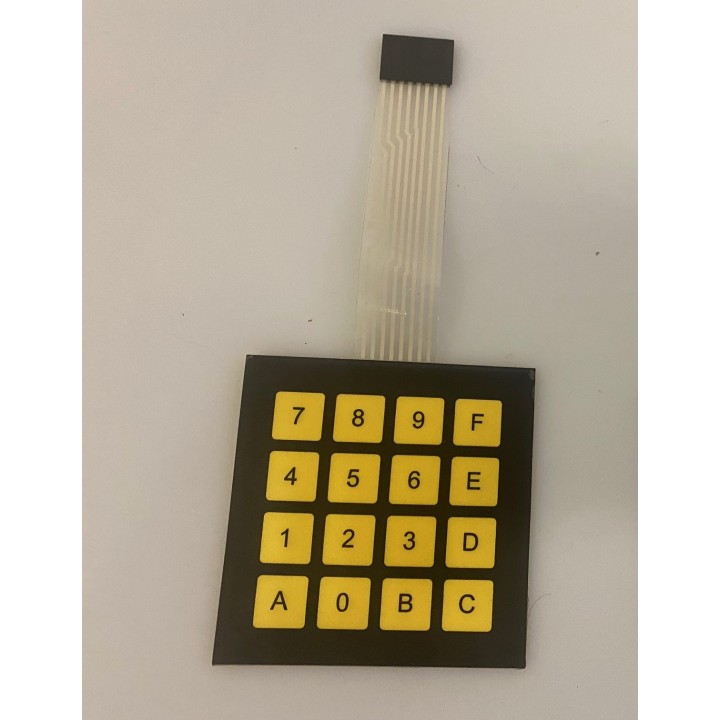 Apem folientastatur mit 16 tasten coapccm16tr