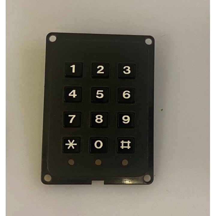 Membrane Switch Keypad DIY Kit for arduino 3x4 12 Keys Plastic 75x52mm