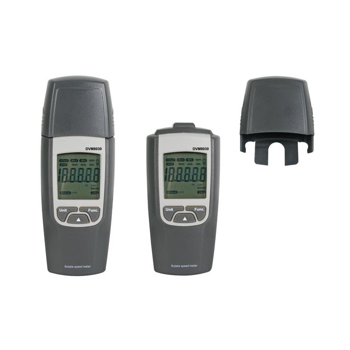Digitale laser tachometer mit lcd-display mit box dvm8030 velleman - 2