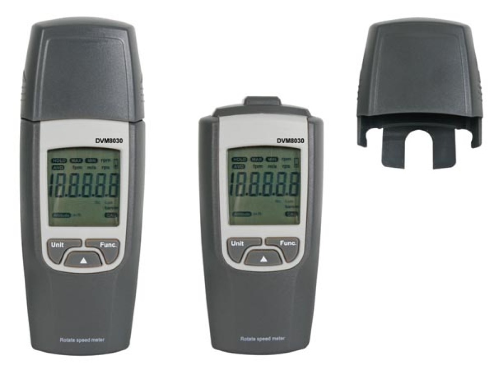 Digital tacómetro láser con pantalla lcd con la caja dvm8030 velleman - 2