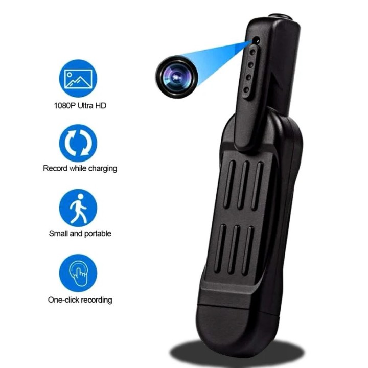 Pen spy camera audio video recorder max 16gb monitoring discrete espionage