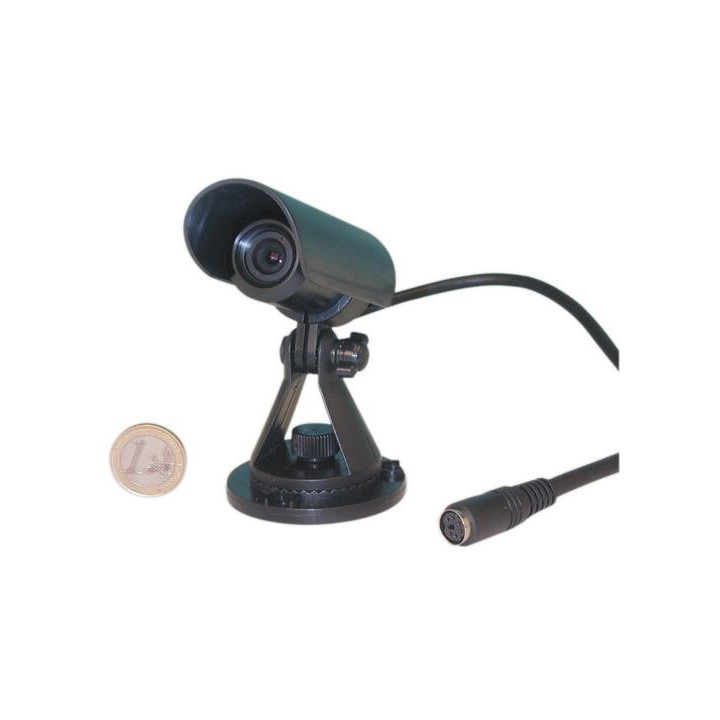 Caméra de surveillance Full HD design station météo avec détection
