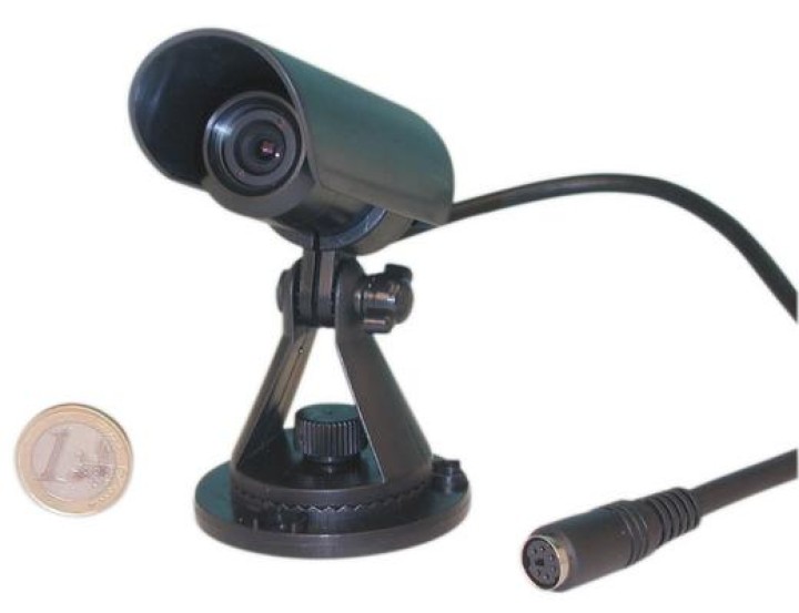 Telecamera n b 12v 1 3''+ obiettivo a tenuta stagna per m12s, m31s, m42q videosorveglianza jr international - 1