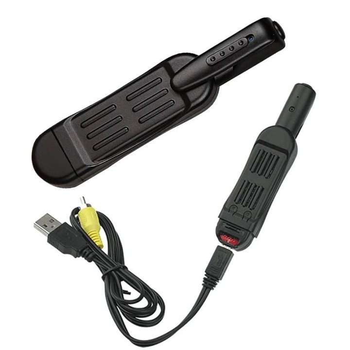 Pen spy camera audio video recorder max 16gb monitoring discrete espionage