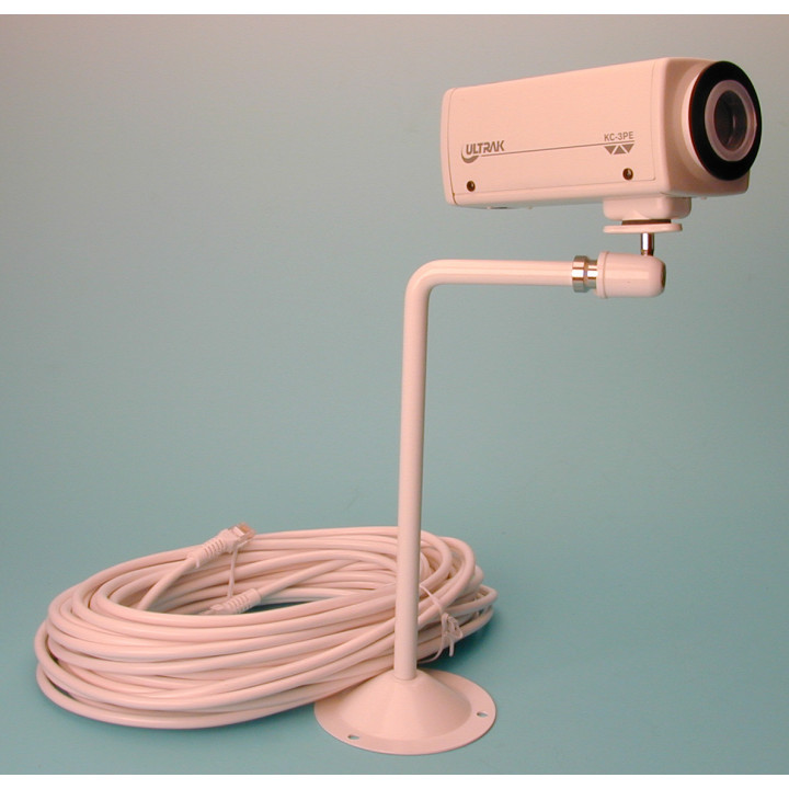 Camera b w 12v + support without objective without cable for m31qn
