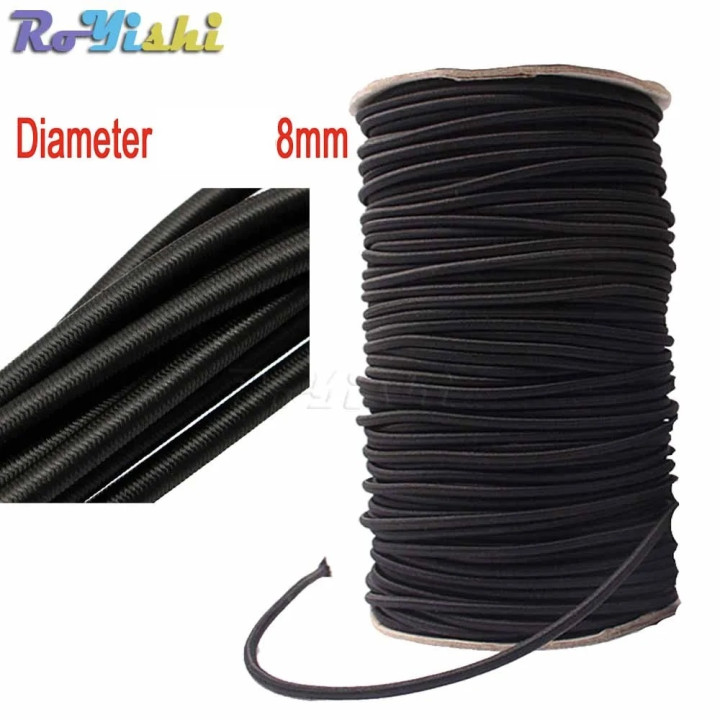 Bungee-Seil, elastischer Gummidraht, 8 mm, 10 m, CO48, automatische Türaufzeichnung DFA 127 EN4 bis EN6