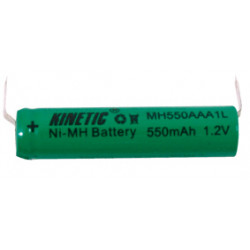 Bateria recargable nimh aaa lr03 1.2v 550mah a soldar accu pila seca ni mh lr3 nimh 5003u hq - 1
