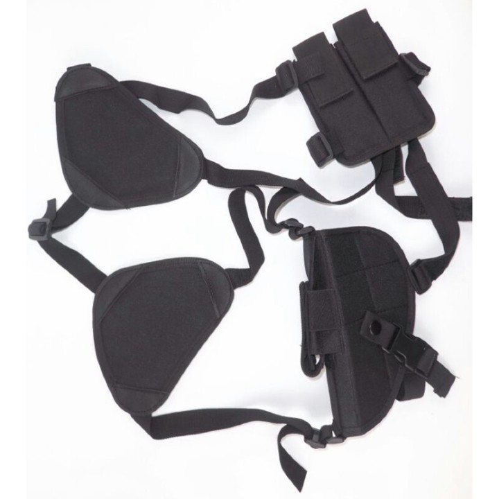 Holster hombro para pistola revolver de defensa gom gc27, gc27l self defender defensa personal