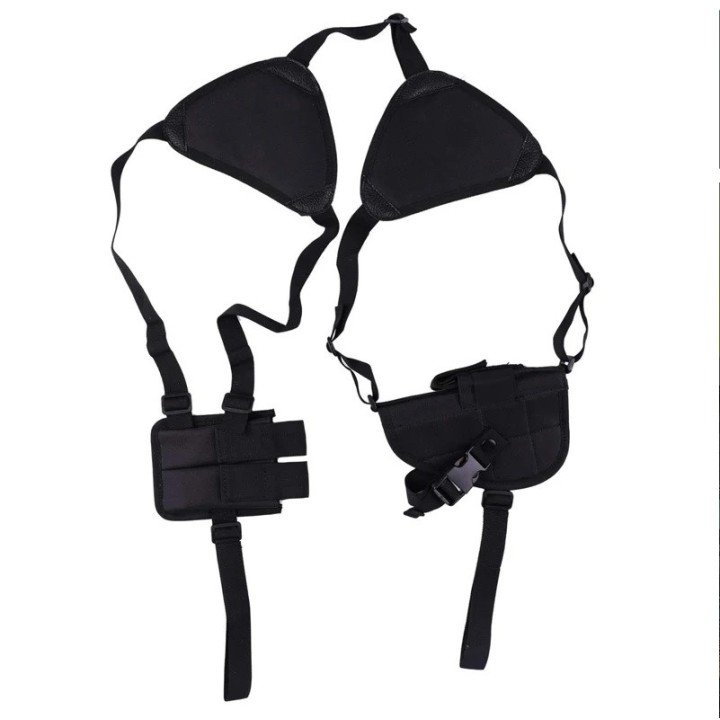 Holster hombro para pistola revolver de defensa gom gc27, gc27l self defender defensa personal