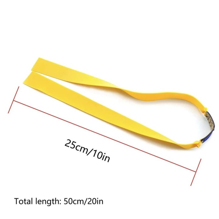 Flaches Gummiband 1.5mm für LPRL Slingshot-Laserkatapult mit superrobuster flacher Gummiband-Schleuder