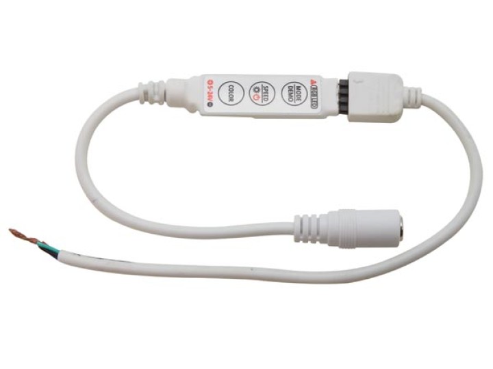 Mini di rgb led strip da 12 a 24 vdc ledc03 velleman - 1