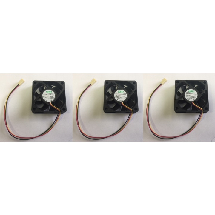 60 millimetri 12v ventola 60x60x15mm connettore a 3 pin cmp fan22 12 könig pc volt