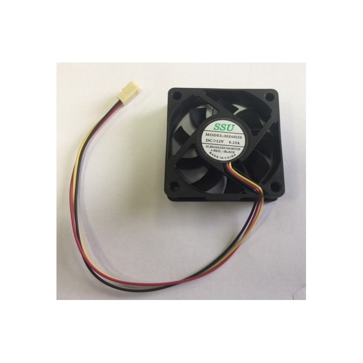 Ventilator 12v 60mm 60x60x15mm cmp fan22 conector 3 pins 12 volt könig pc computer papst - 1