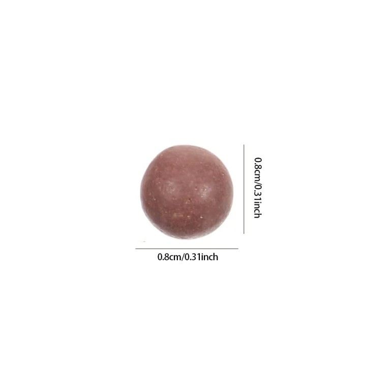 Boule bille argile 9mm 200pcs pour lance pierre LPR3 LPRL catapulte laser élastique plat fronde robuste chasse