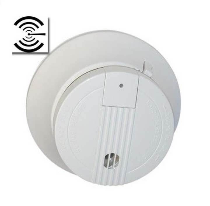 Detector smoke detector wireless buzzer 9vdc 433mhz radio fire alarm hf fire alarm detection fire detection smoke detection jr i