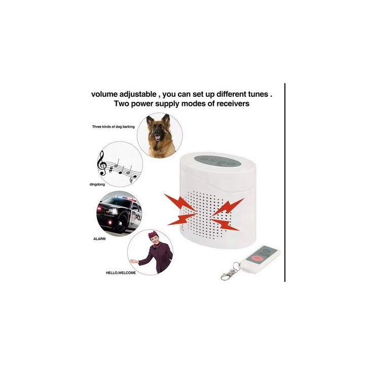 Chien de garde alarme 110v 220v 12v radar bateau aboiement capteur detecteur RL-300D ARD51