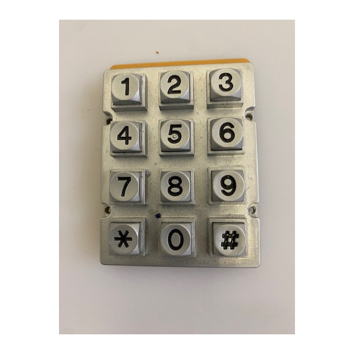 clavier 12 touches Interrupteur mecanique (3x4) pour télephone alpha numérique alarme controle acces