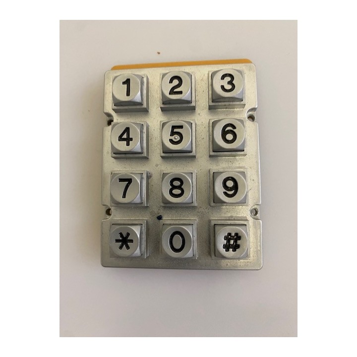 Teclado de 12 teclas Interruptor mecánico (3x4) para teléfono alfanumérico, alarma, control de acceso