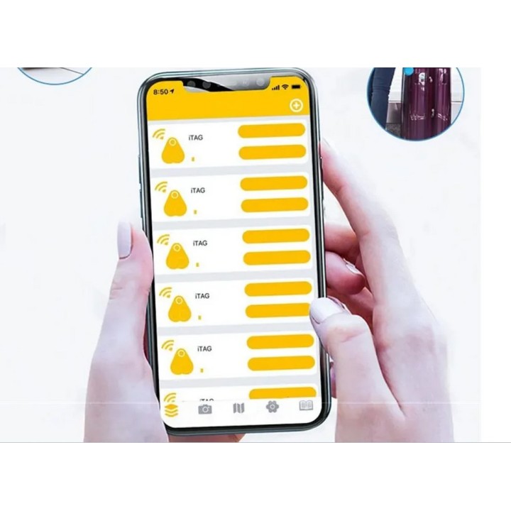 2 GPS-Tracker, Tag, Luft, Bluetooth, Suchschlüssel, Kind, Tiere, Tasche, Koffer, Anti-Verlust-Alarm, Apple