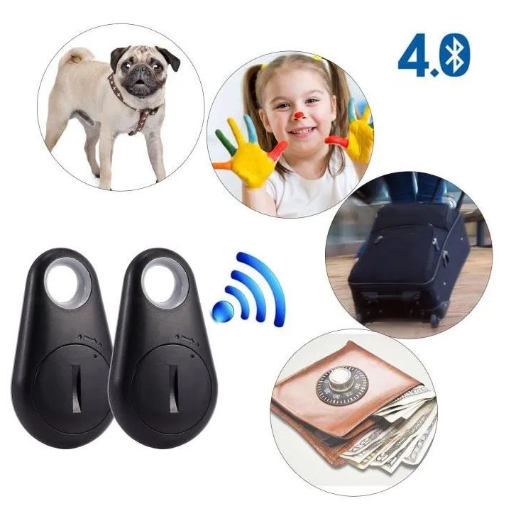 2 GPS-Tracker, Tag, Luft, Bluetooth, Suchschlüssel, Kind, Tiere, Tasche, Koffer, Anti-Verlust-Alarm, Apple