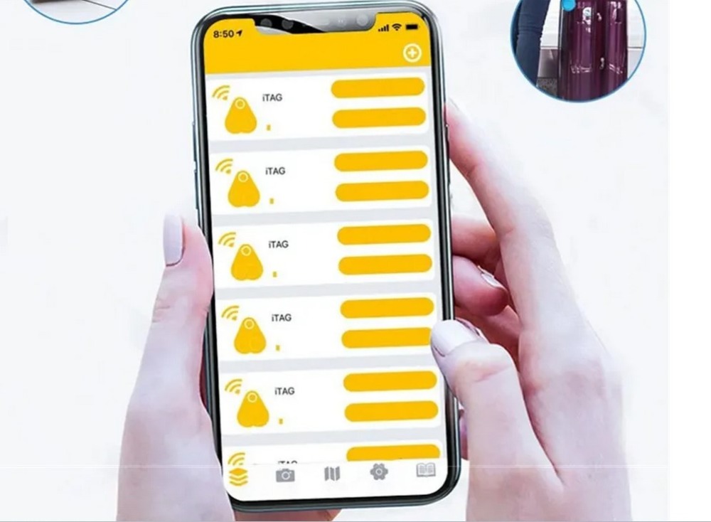 copy of GPS Tracker Tag Air Bluetooth Key Finder Child Pets Bag Suitcase Anti-lost Alarm Apple