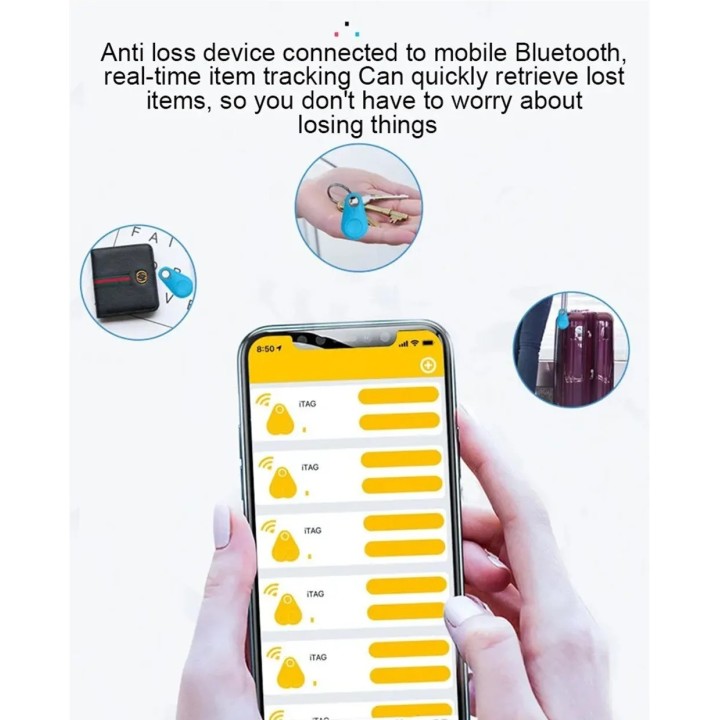 copy of GPS-Tracker, Tag, Luft, Bluetooth, Suchschlüssel, Kind, Tiere, Tasche, Koffer, Anti-Verlust-Alarm, Apple