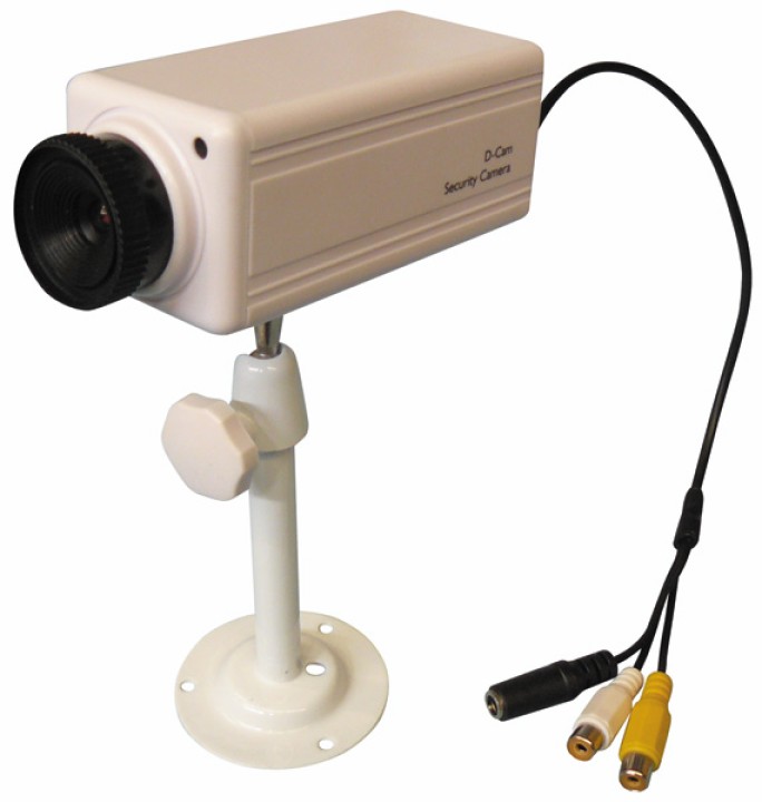 Sistema de audio para la cámara de vídeo de vigilancia color de la cámara de vídeo de color de 9v jr international - 1