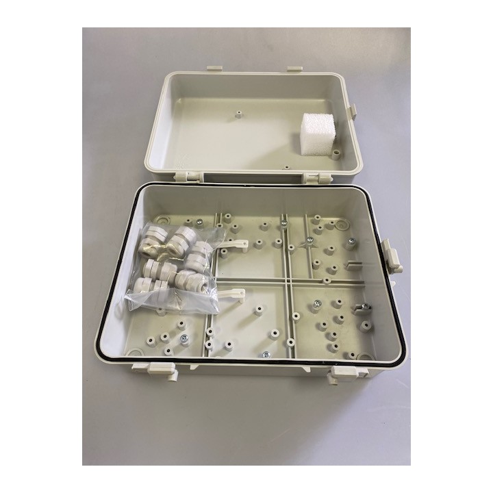 Coffret pvc 190x235x90mm de EA63 sans circuit sans transformateur