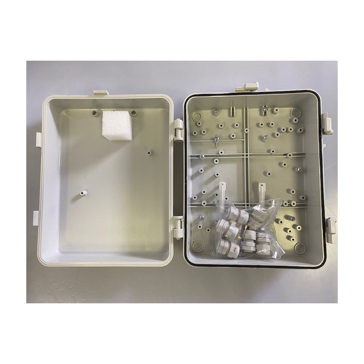 Coffret pvc 190x235x90mm de EA63 sans circuit sans transformateur
