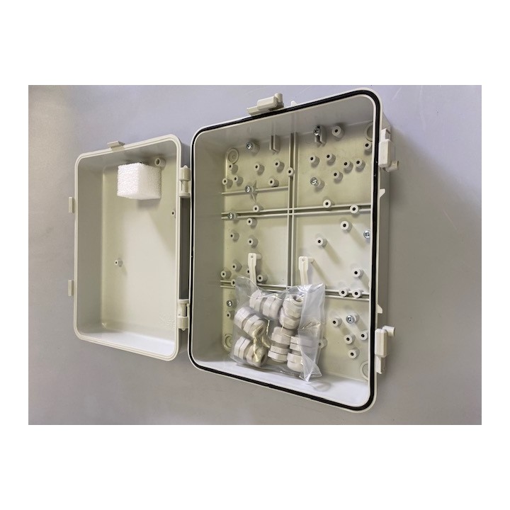 Coffret pvc 190x235x90mm de EA63 sans circuit sans transformateur