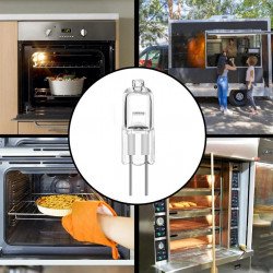 10 bombilla g4 12v 20w blanco caliente 3000h iluminacion luz halogeno linea capsula jc