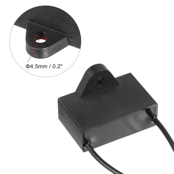 CBB61 Metallisierter Kondensator für Motorstart-Deckenventilator 500 VAC 2,4 uF