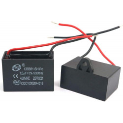 Condensador 7uf 7µf 7µf uf micro farad 450v cbb61 500v ac motor de ventilador rectangular 50/60Hz