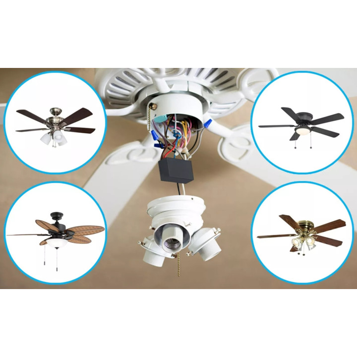 CBB61 Kondensator 0,75UF + 1,25UF Motor Deckenventilator 0,75MF + 1,25mf