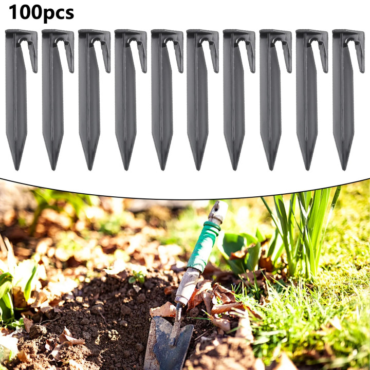 500 Estacas de Fijación para Cables Periféricos, Estaca de Alambre para Robot Cortacésped, Accesorios para Robot Cortacésped