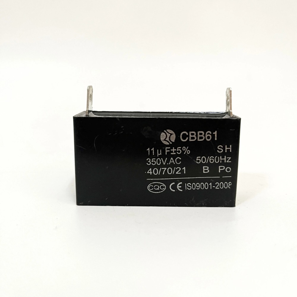 10uF capacitor 450v 500v ac rectangle CBB61 startup engine fan 50 / 60Hz
