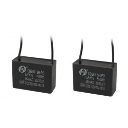 2 CBB61 Metallized Capacitor for Motor Start-up Ceiling Fan 500VAC 6uF 6mf
