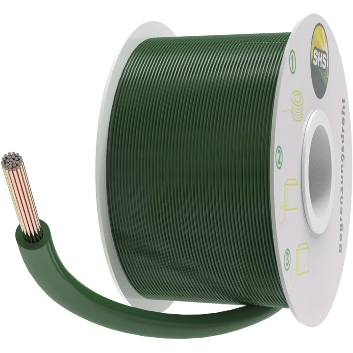 Demarcation cable 2.7mm 100m lawn mower robot gardena bosch husqvarna automower worx imow