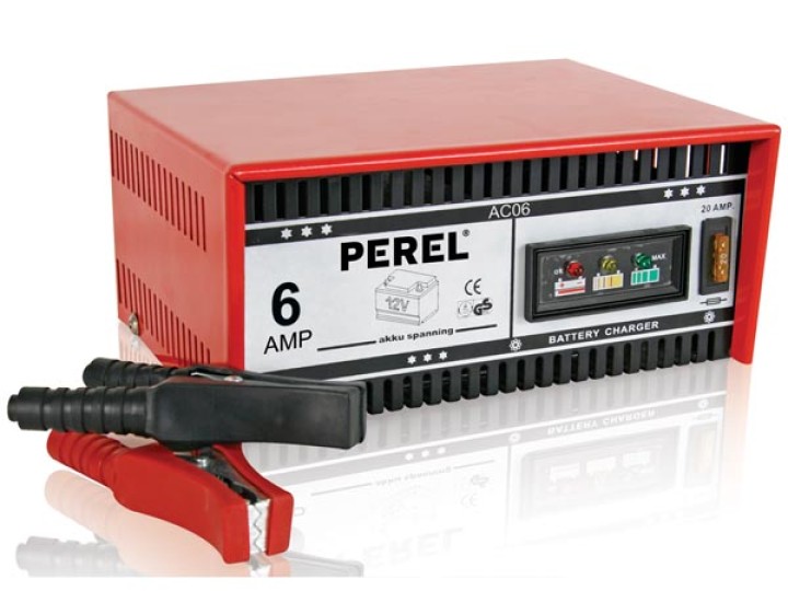 Charger for 12v lead-acid batteries - 6a velleman - 1
