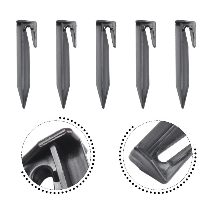1000Pcs Boundary Wire Fixing Pegs, Robot Lawn Mower Wire Stake, Robot Lawn Mower Accessories