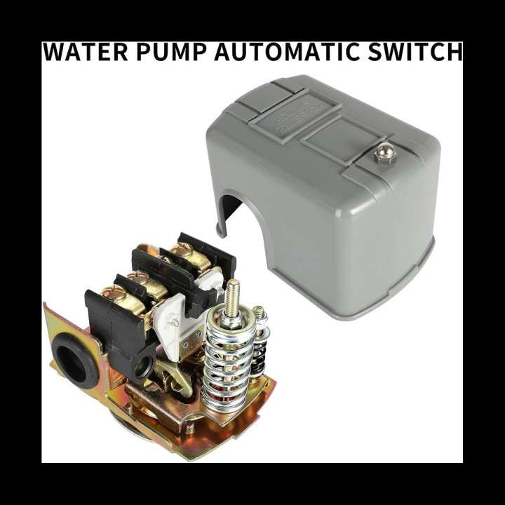 Adjustable Water Pressure Control Switch 30 to 50psi Female NPT Pump Economy