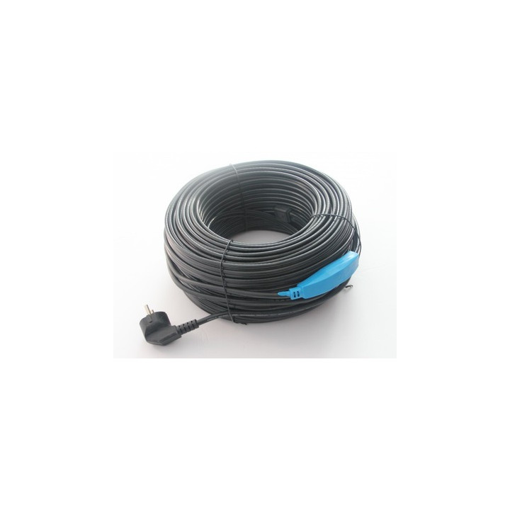 Anticongelante cable eléctrico cable de 48m shpt-48m tubo de calefacción con termostato manguera de agua jr international - 4