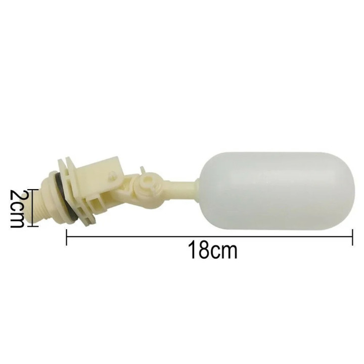Float Ball Valve 1/2 Water Level Control Waterproof Float Valve Automatic Water Saving