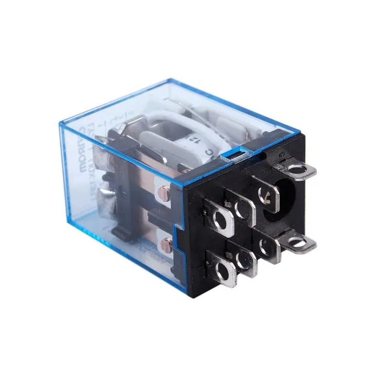 Relais 12vdc 2 no nc kontakte 10a unter 220vac elektrisches relais sicherheitstechnik elektrisches relais
